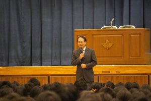 平成30年度後期生徒総会が行われました