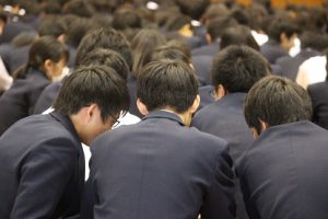 平成30年度後期生徒総会が行われました