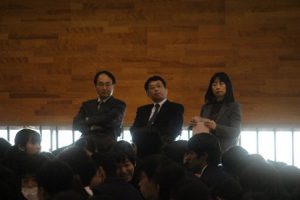 平成30年度後期生徒総会が行われました