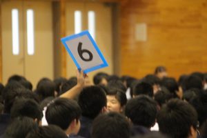 平成30年度後期生徒総会が行われました