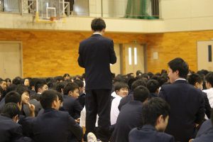 平成30年度後期生徒総会が行われました