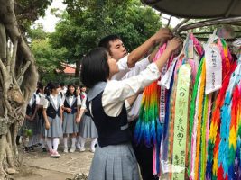 2学年修学旅行結団式が行われました