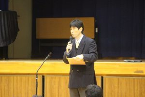 2学年修学旅行結団式が行われました
