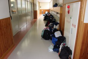 3学年後期第1回試験 1日目が始まりました