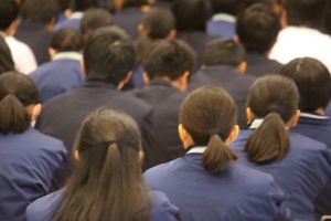進路を考える＝自分をプロデュ－ス！！（2学年進路学習会）