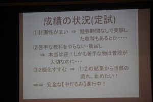 進路を考える＝自分をプロデュ－ス！！（2学年進路学習会）