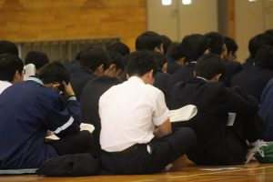 進路を考える＝自分をプロデュ－ス！！（2学年進路学習会）