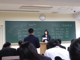 第13回全国高校生英語ディベート大会出場（ＥＳＳ部）