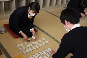 平成30年度第56回校内百人一首大会が行われました