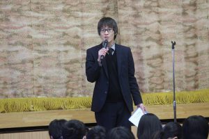 大学入試センター試験激励会が行われました　