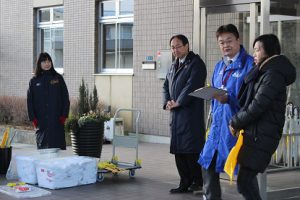 平成30年度山梨県高等学校県下一斉「通学時マナーアップ運動」行われました