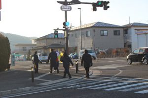 平成30年度山梨県高等学校県下一斉「通学時マナーアップ運動」行われました