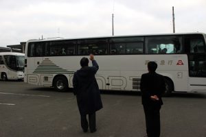 平成30年度第1学年スキー教室に出発しました