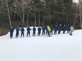 平成30年度第1学年スキー教室の様子です