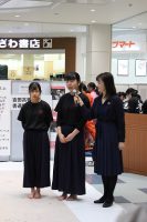 ハートリボン運動 書道イベントに参加しました（書道部）