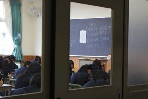 平成30年度後期第2回定期試験1日目です