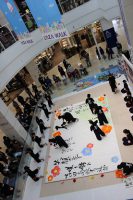 ハートリボン運動 書道イベントに参加しました（書道部）