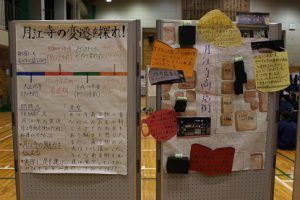 平成30年度2学年総合的な学習の時間「富士山学」研究発表会が行われました