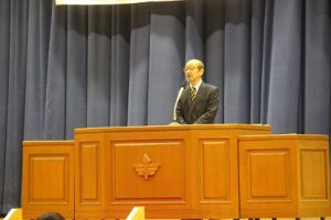 平成30年度同窓会入会式が行われました
