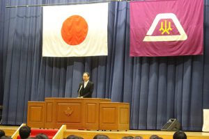 平成30年度同窓会入会式が行われました