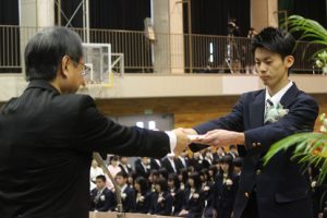 平成30年度 第69回 卒業証書授与式を行いました