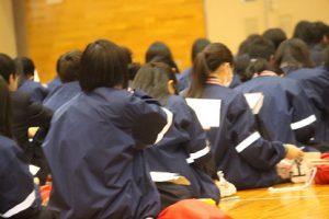 平成30年度 第12回 1学年オープンスタディー(小論文講演会)が行われました
