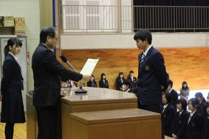 平成30年度納め式･終業式が行われました