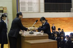 平成30年度納め式･終業式が行われました