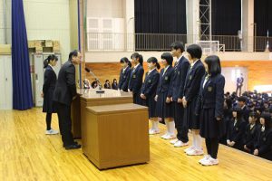 平成30年度納め式･終業式が行われました