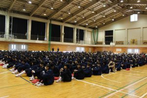 平成30年度離任式が行われました　