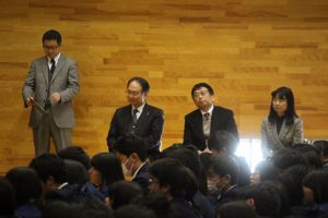 平成30年度離任式が行われました　