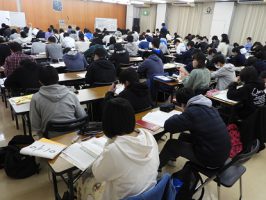 2019理数科春期宿泊学習会の様子です
