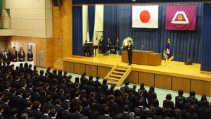 平成31年度入学式が行われました
