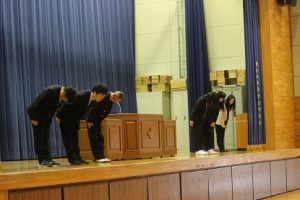 平成31年度新任式が行われました
