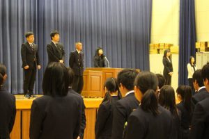 平成31年度新任式が行われました