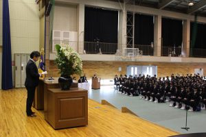 平成31年度入学式が行われました