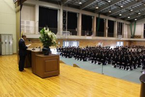 平成31年度入学式が行われました