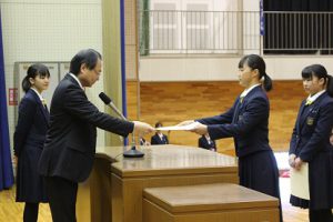 平成31年度納め式を行いました