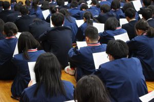平成31年度2学年合同ＬＨＲが行われました