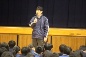 平成31年度3学年合同ＬＨＲが行われました