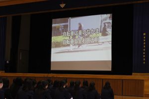 平成31年度交通安全教室が行われました