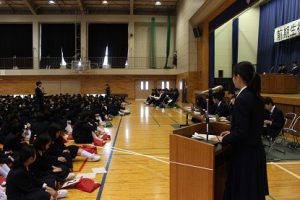 平成31年度前期生徒総会が行われました