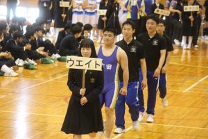 第71回山梨県高等学校総合体育大会壮行会が行われました