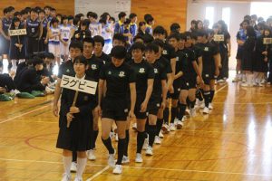 第71回山梨県高等学校総合体育大会壮行会が行われました