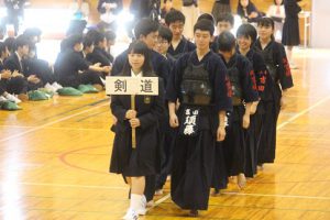 第71回山梨県高等学校総合体育大会壮行会が行われました