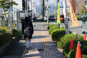 平成31年度 富士吉田地区「通学時マナーアップ運動」が行われました