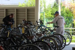 自転車点検が行われました