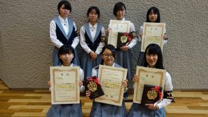 祝　第66回NHK杯全国高校放送コンテスト山梨県大会 4部門全国大会出場権獲得 放送部