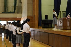 令和元年度納め式を行いました