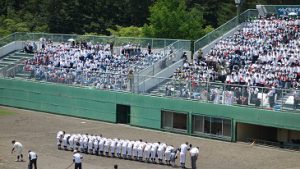 第101回全国高等学校野球選手権山梨県大会が開幕しました